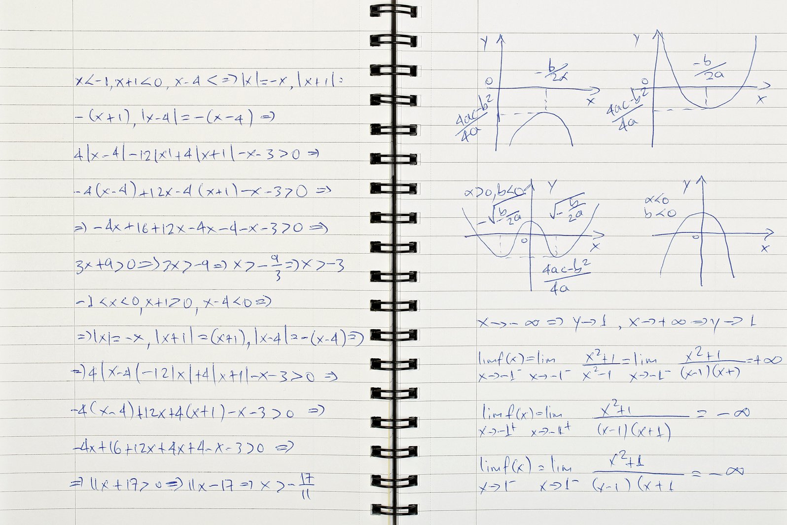 maths notebook